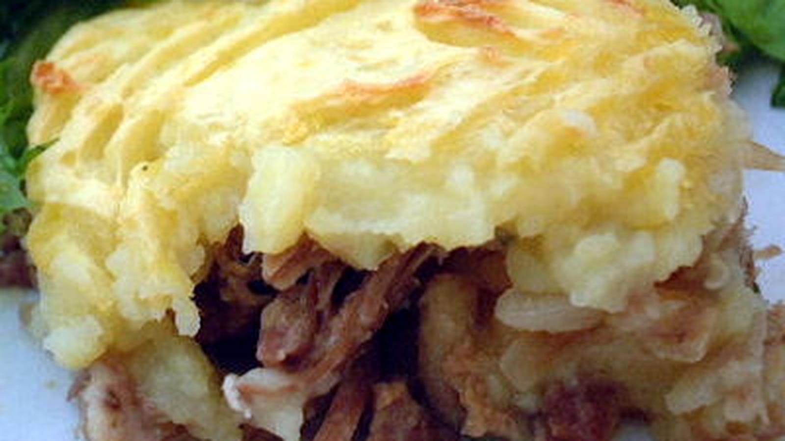 Hachis parmentier de poulet
