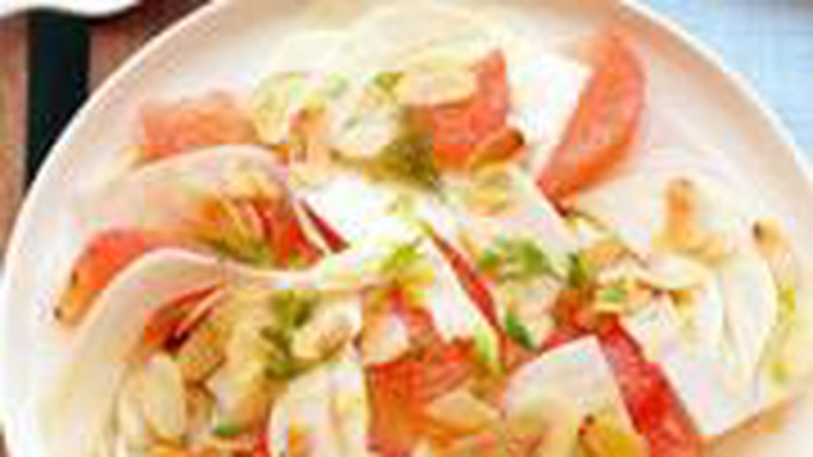 Salade pamplemousse fenouil