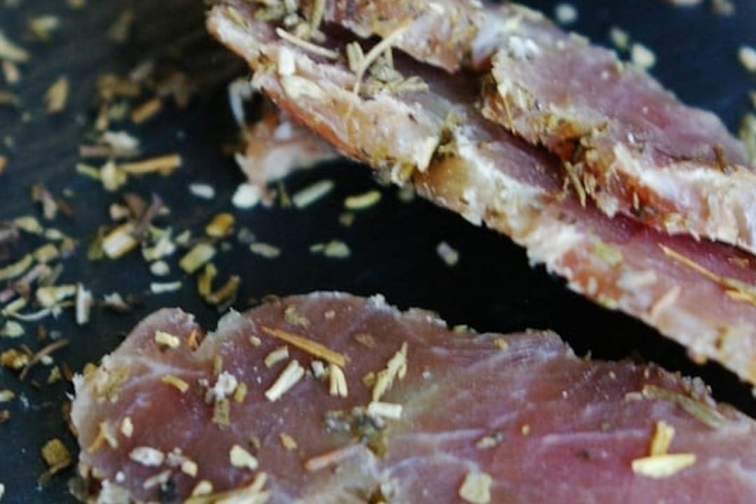 Filet mignon séché aux herbes de Provence