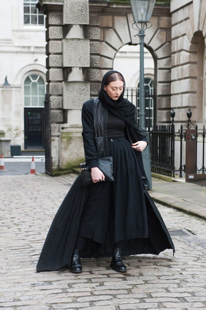 Street style &agrave; Londres : la jupe-culotte