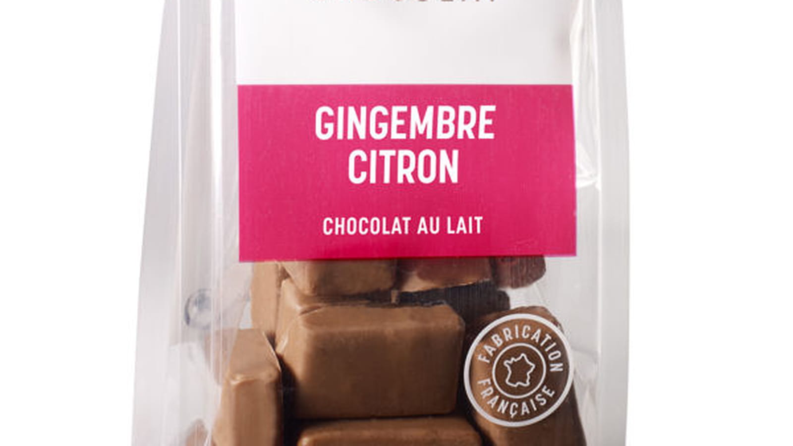 Bonbon de chocolat Gingembre-Citron de Roland Réauté