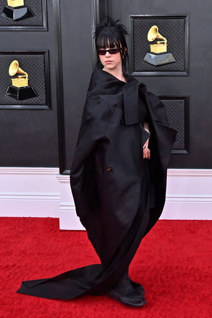 Billie Eilish en robe Rick Owens