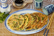Crêpes coréennes aux blettes (Sigeumchi Jeon) : Etape 3