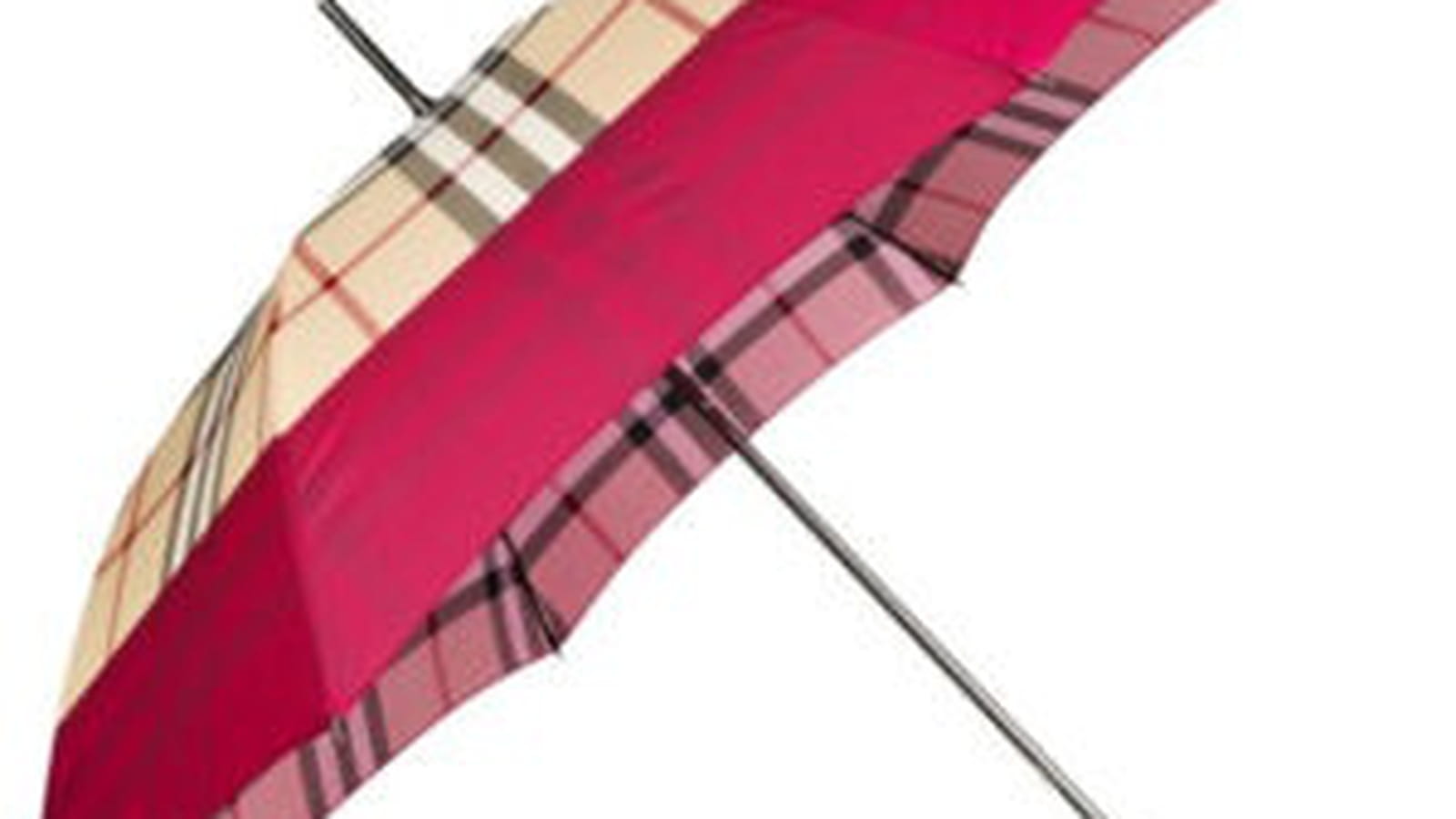 Parapluie rouge de Burberry April Showers