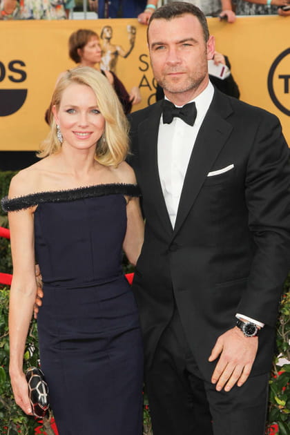 Naomi Watts et Liev Schreiber rayonnaient en janvier 2015