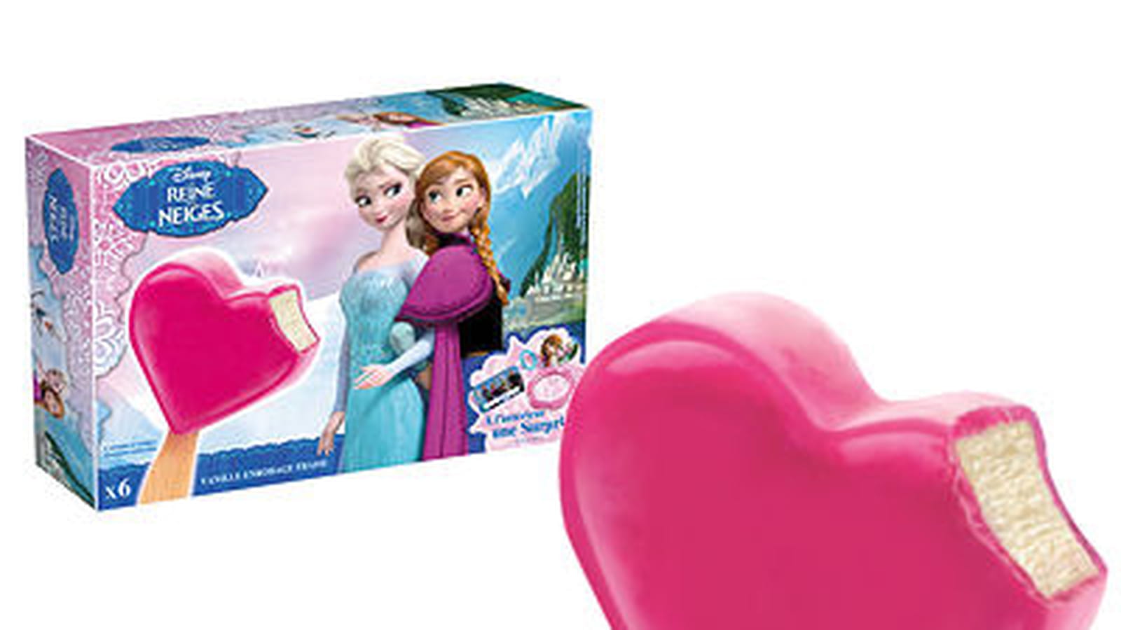 Bâtonnets La Reine des Neiges