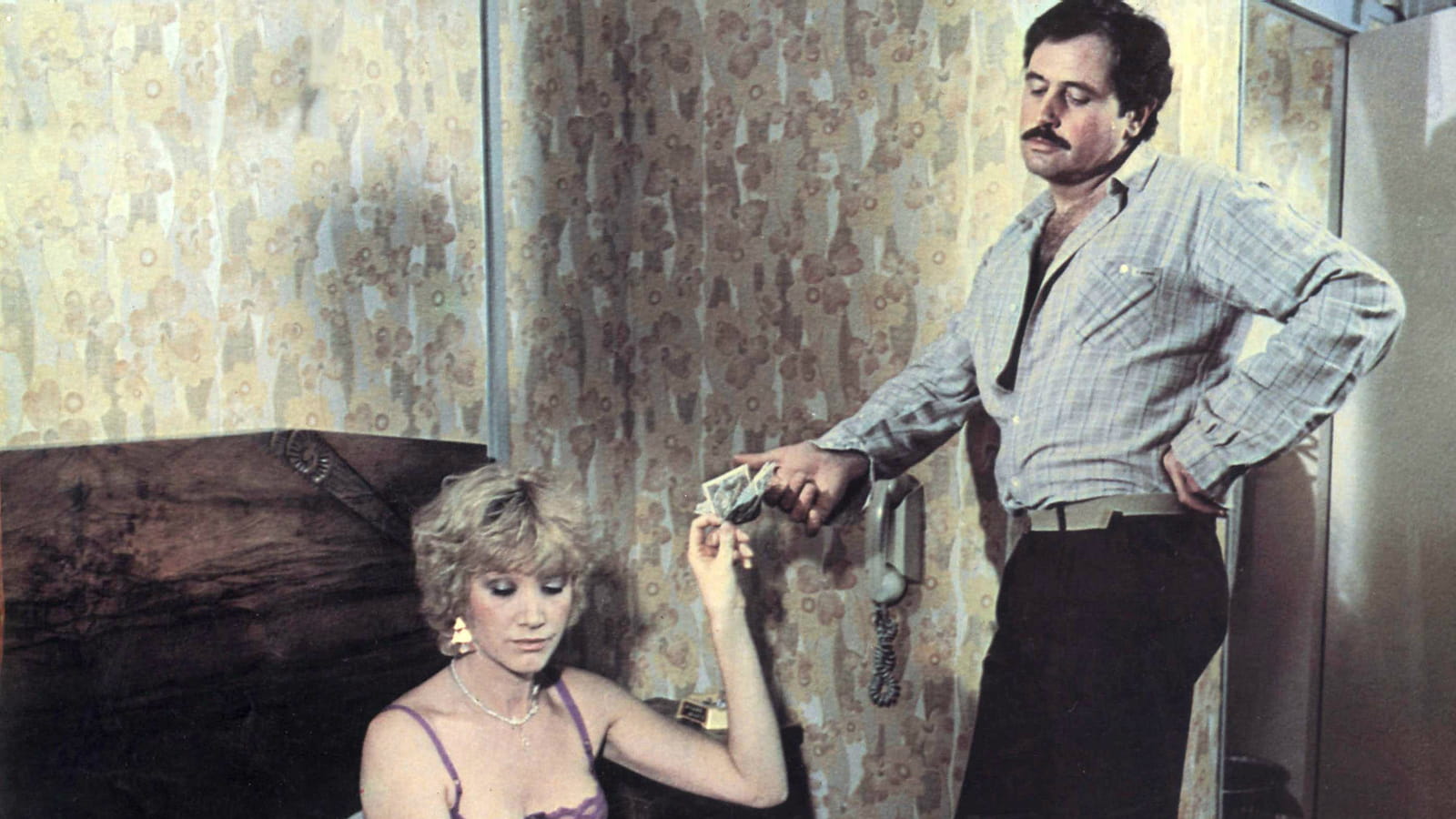 Au côté de Nathalie Courval dans "Une sale affaire" d'Alain Bonnot (1981)