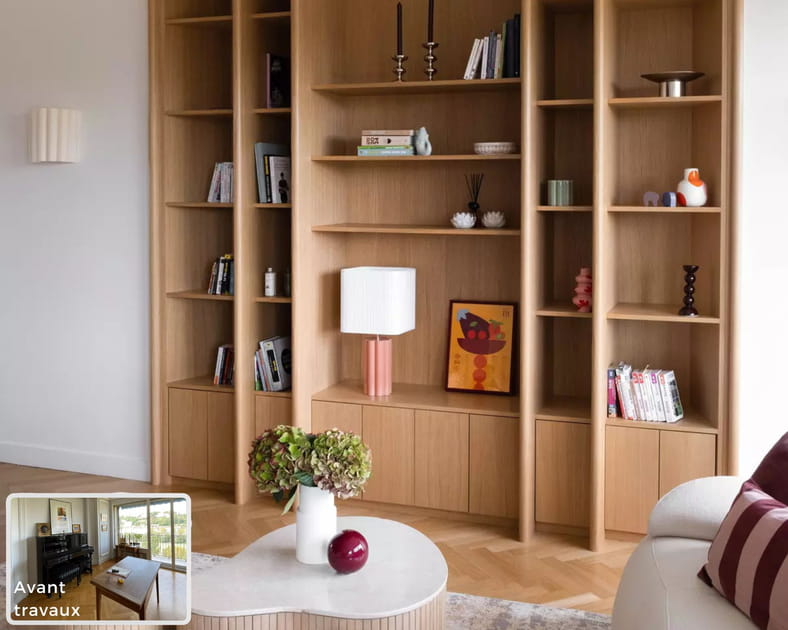 Avant-apr&egrave;s&nbsp;: revoir le plan de cet appartement&nbsp;pour bien s&eacute;parer espace de vie et coins nuit