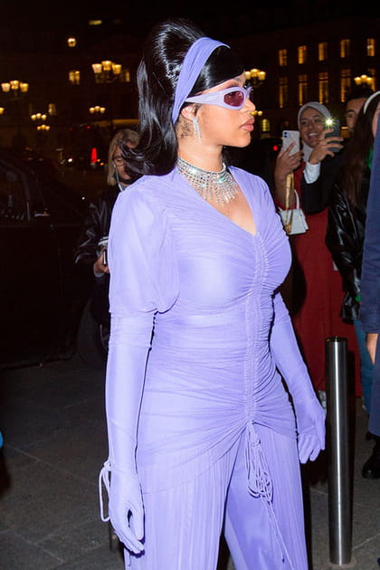 Cardi B au d&eacute;fil&eacute; Messika by&nbsp;​​​​​​​Kate Moss