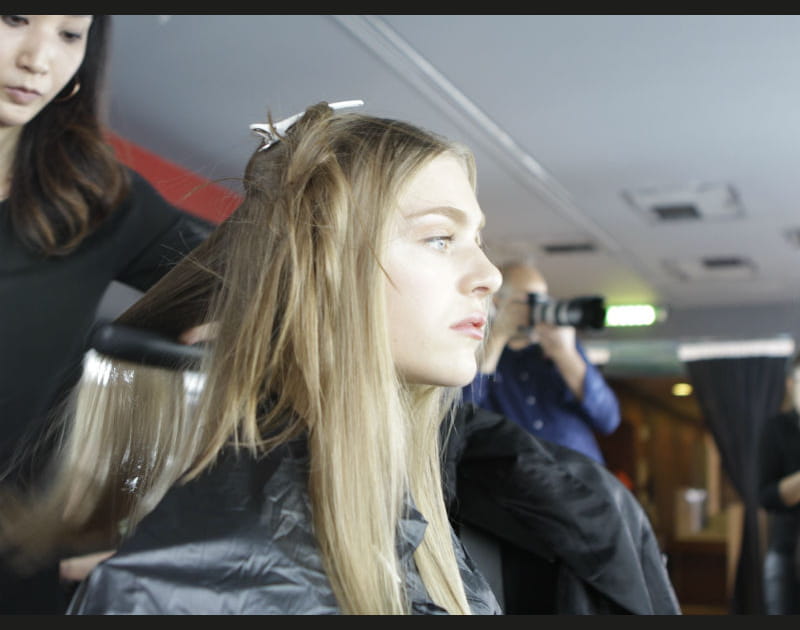 Le lissage des cheveux