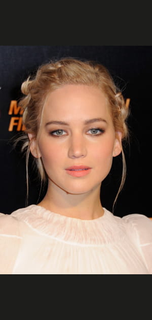 La tresse romantique de Jennifer Lawrence