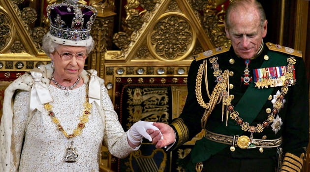 A la cérémonie d'ouverture du Parlement britannique en 2006