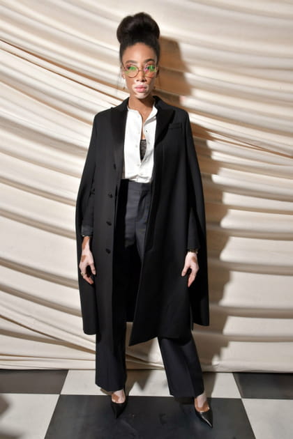 Winnie Harlow chez Christian Dior