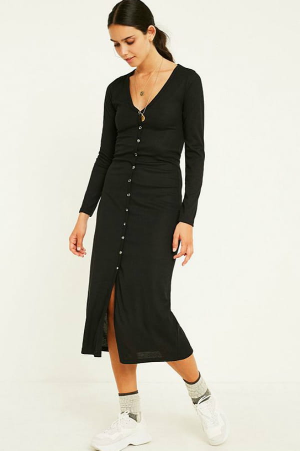 Robe à boutons de Urban Outfitters