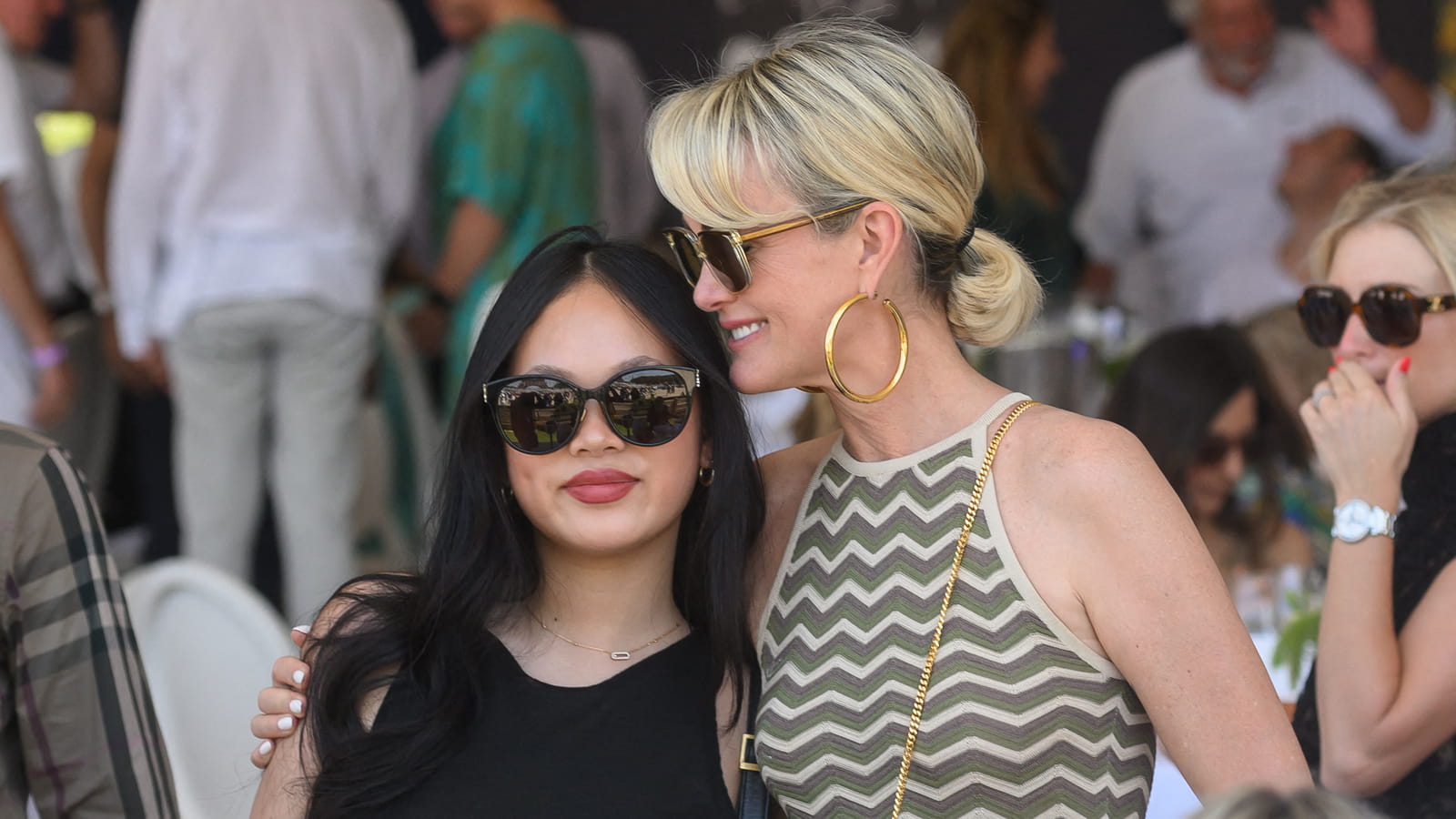 Joy et Laeticia Hallyday