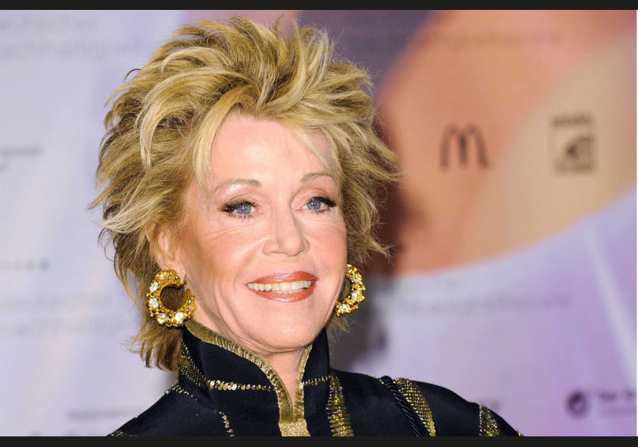 Les m&egrave;ches blondes de Jane Fonda