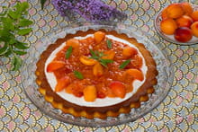 Tarte renversée aux abricots confits à la verveine : Etape 4