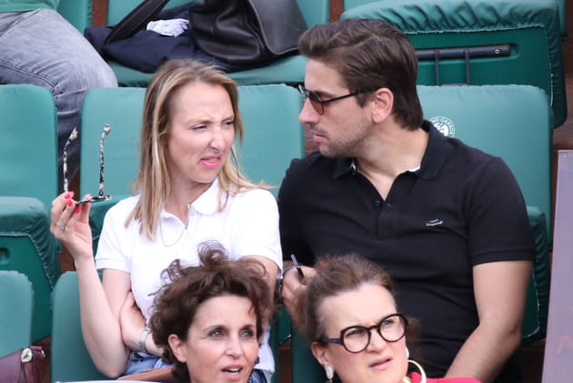 Audrey Lamy fait la moue