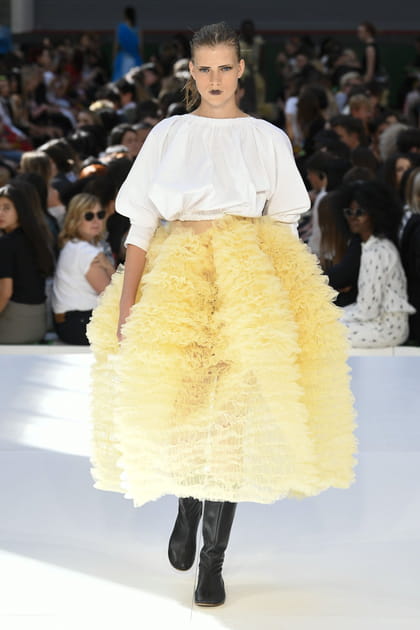 D&eacute;fil&eacute; Molly Goddard printemps-&eacute;t&eacute; 2020