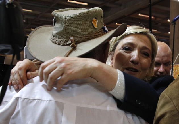 Marine Le Pen, l'amie des cow-boys