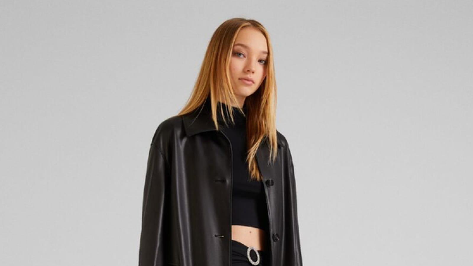 Trench Bershka
