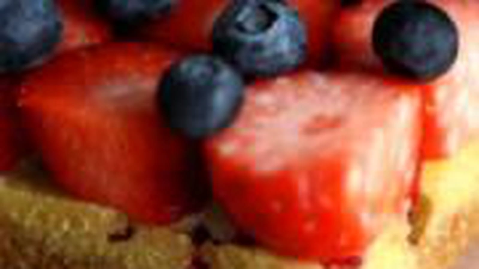 Tarte carrément fraise