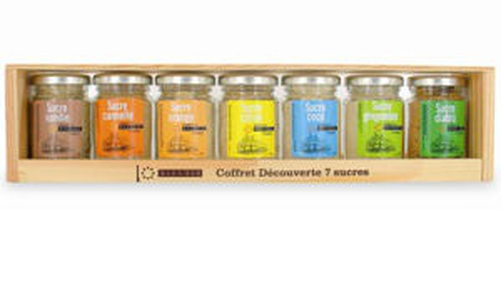 Coffret découverte 7 sucres chez Mathon