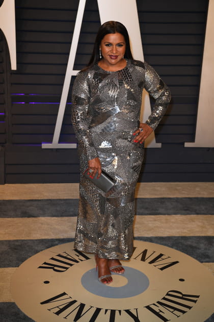 Mindy Kaling en Alberta Ferretti