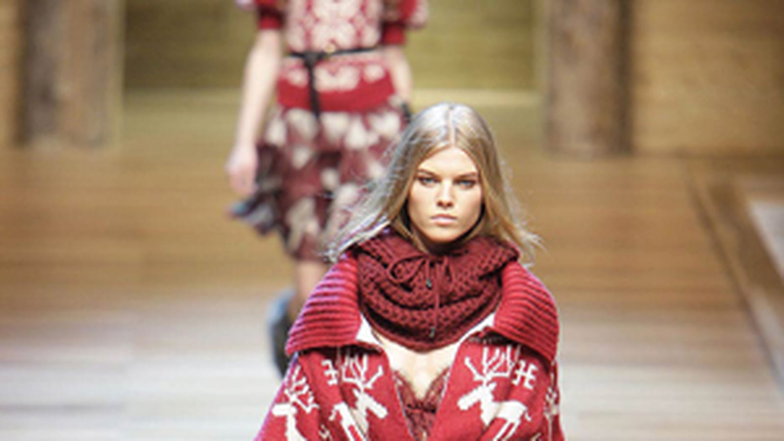 Manteau en laine de D&G