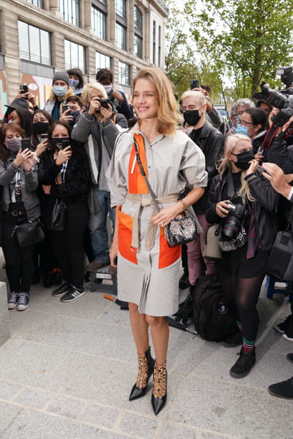 Natalia Vodianova au défilé Louis Vuitton