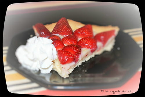 Tarte aux fraises inratable