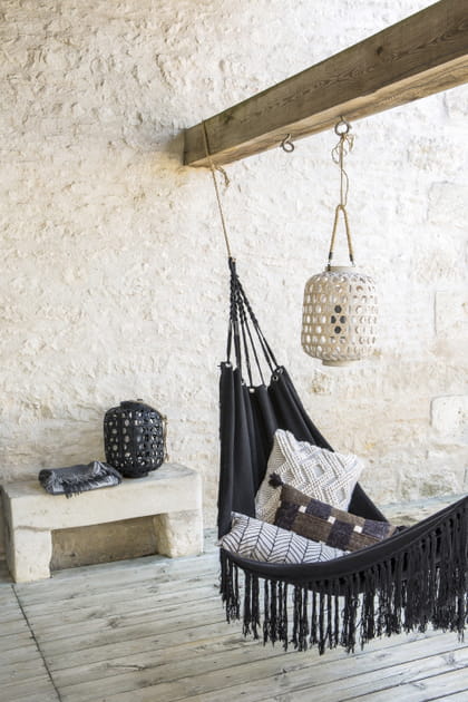 Hamac à franges d'AM.PM.