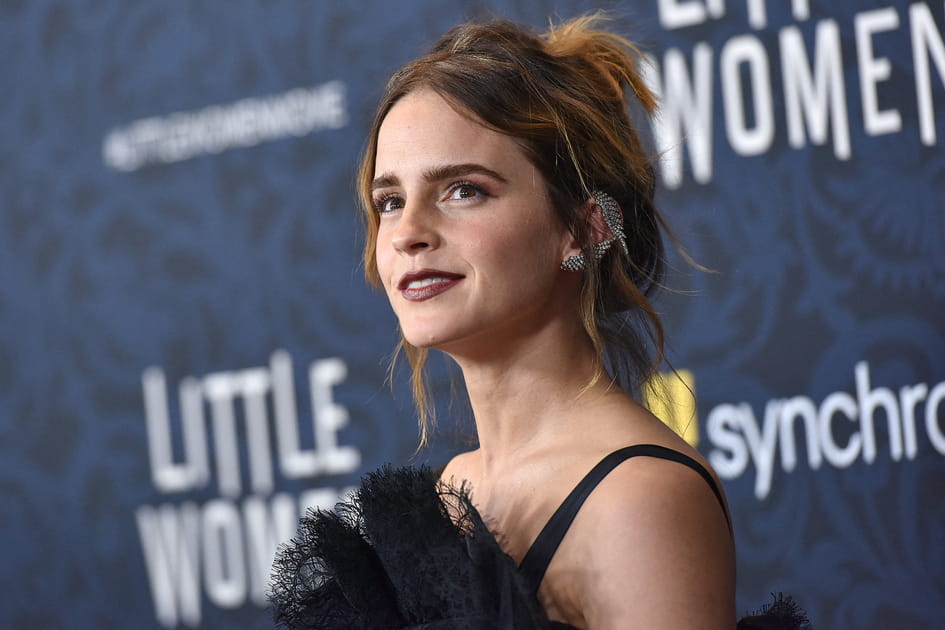 Les l&egrave;vres brunes iris&eacute;es d'Emma Watson