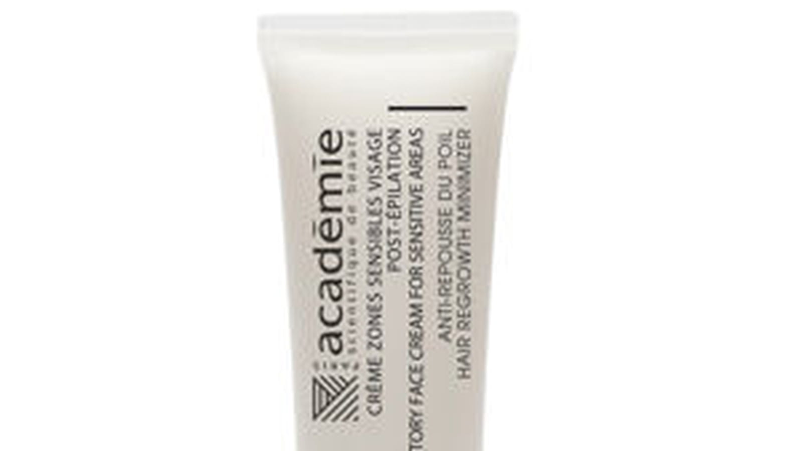 Crème zones sensibles visage post-épilation d'Academie Scientifique de beauté