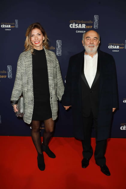 G&eacute;rard Jugnot et sa femme la jolie Patricia Campi