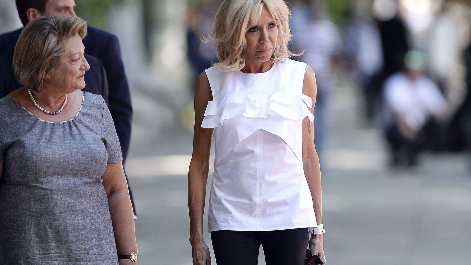 Brigitte Macron le 7 septembre 2017