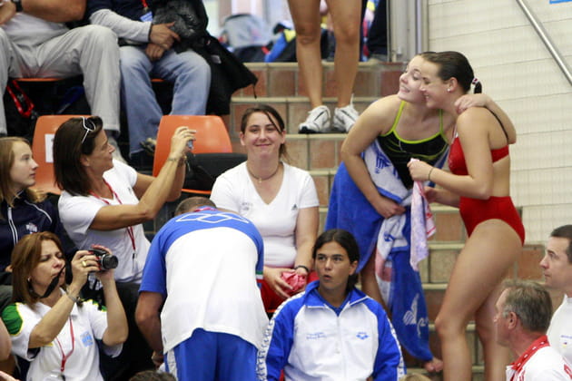 1&egrave;re fan de Pauline, son athl&egrave;te de fille