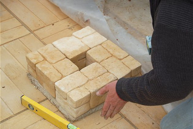 Réalisation du tabouret