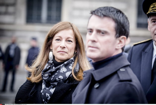 Lors des commémorations de l'attaque de Charlie Hebdo, 2016