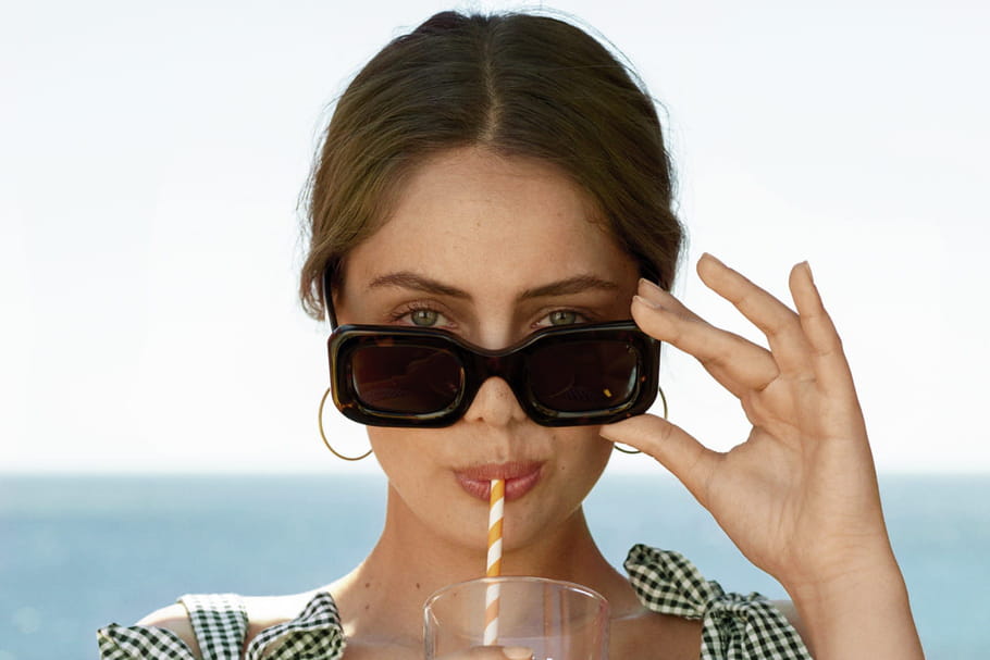 Marie-Ange Casta, sublime "Riviera Girl" pour Lancaster Beauty