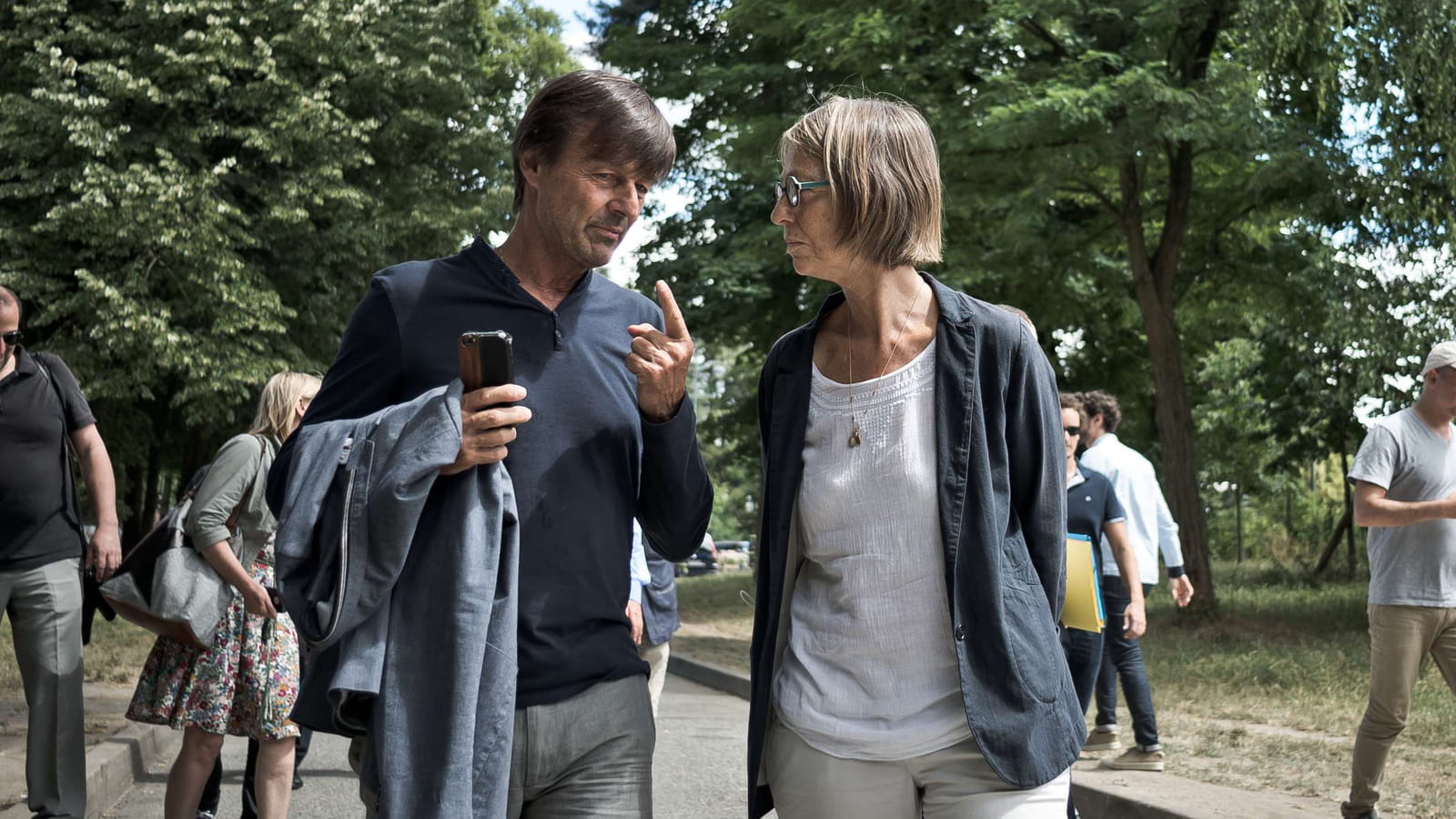 Nicolas Hulot et Francoise Nyssen