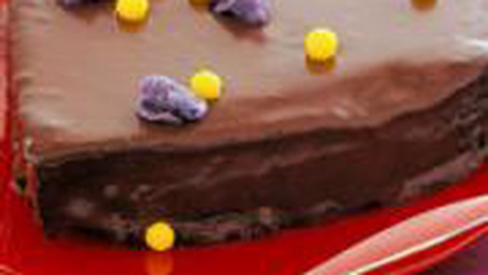 Gâteau coeur tendre au chocolat