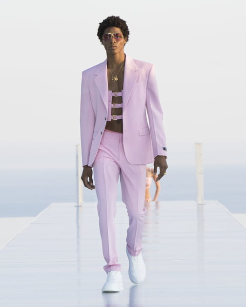 Look 3 du défilé "La Vacanza" de Versace