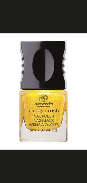 Le vernis jaune paillet&eacute; d'Alessandro
