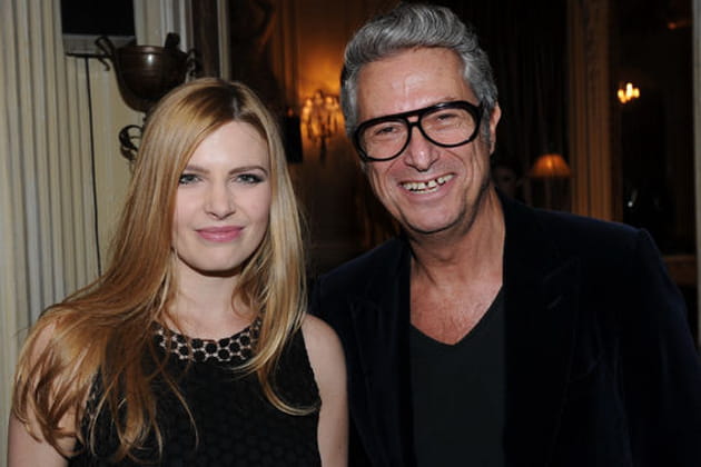 Elodie Frégé et Serge Cajfinger, tout sourire