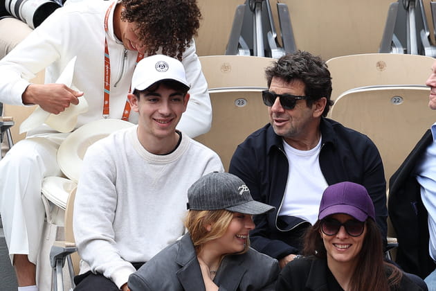 Patrick Bruel avec Léon, 18 ans : moment père-fils à Roland-Garros