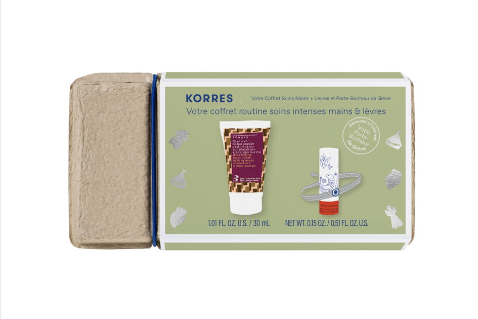 Coffret soins nutrition intense Korres