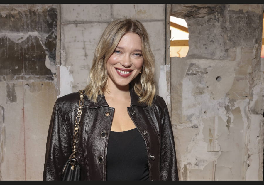 L&eacute;a Seydoux, resplendissante avec son wavy