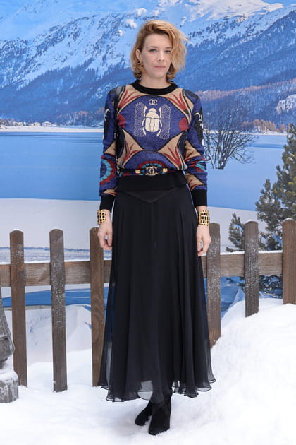 Céline Sallette au défilé Chanel