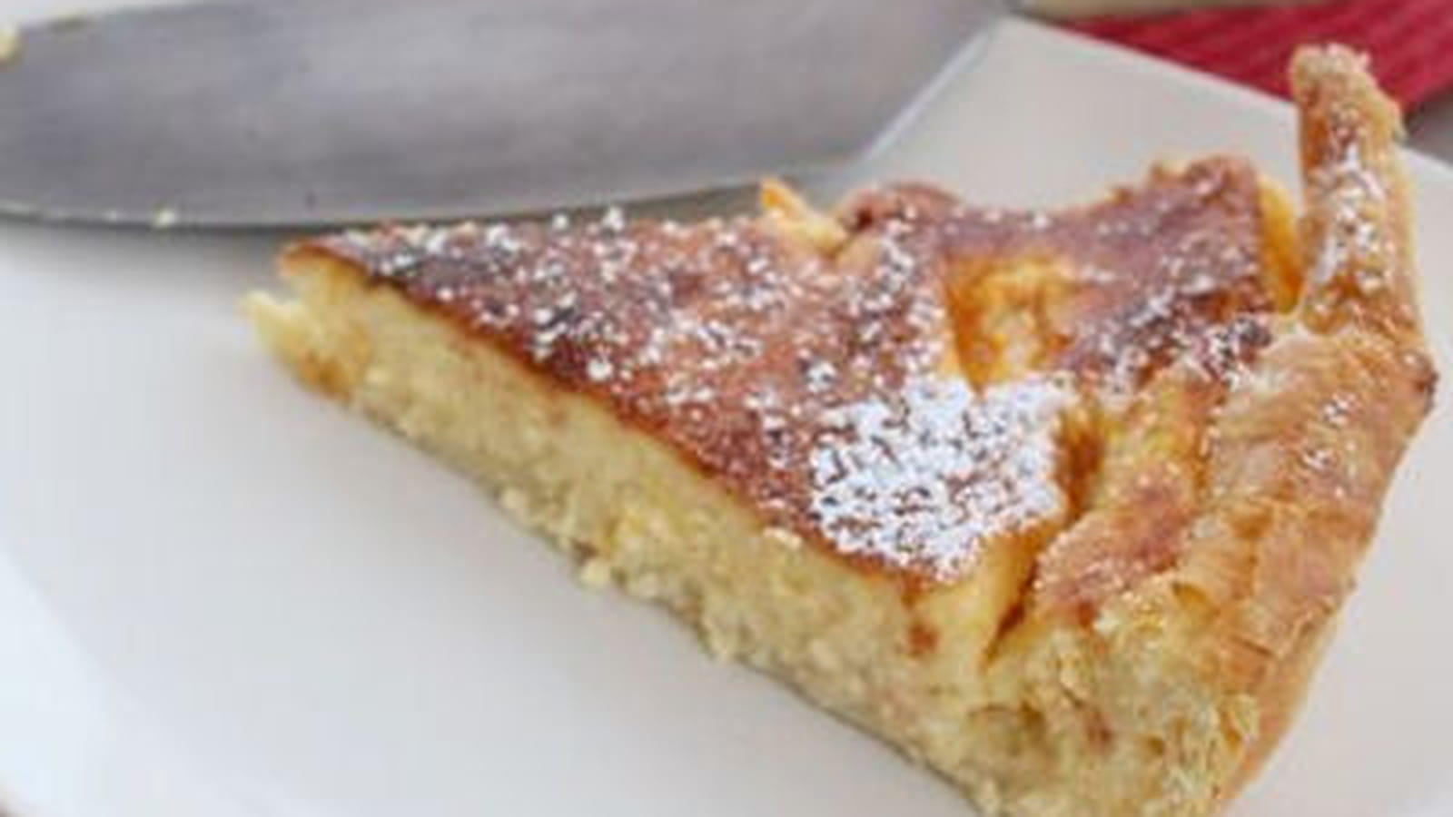 Tarte aux petits suisses et abricots